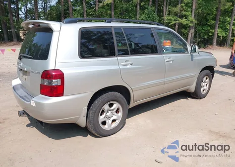 2007 Toyota Highlander from USA, damaged, VIN JTEHD21A870048460